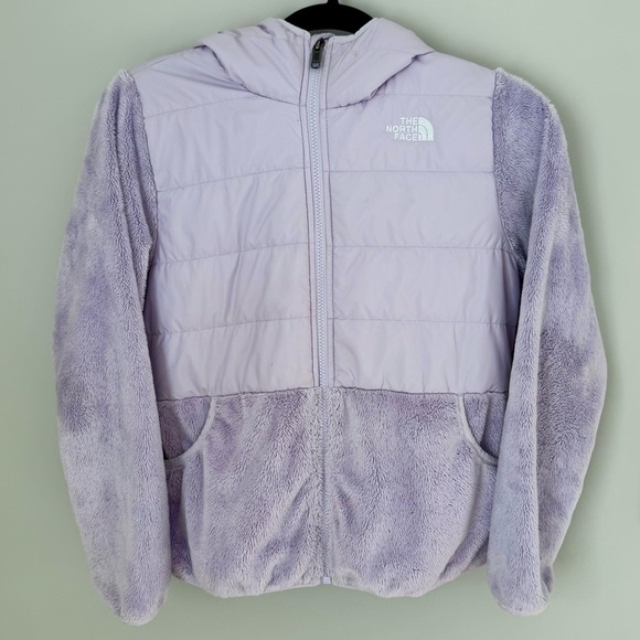 The North Face Girls' Sherpa Ny-Ion Mashup Jacket - Lavender Fog XL 14/16 - Picture 2 of 14